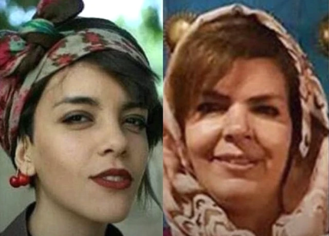 منیره عربشاهی و یاسمن آریانی