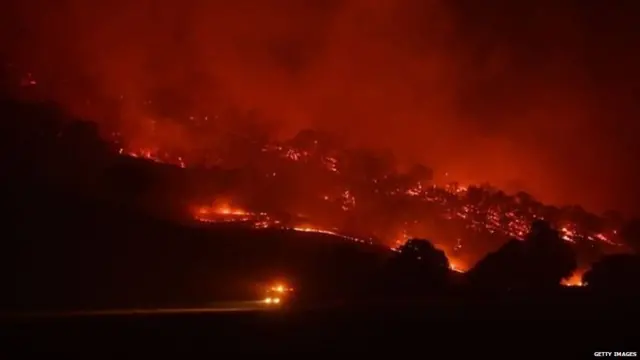 ऑस्ट्रेलिया में आग