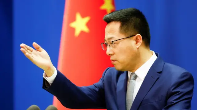चीनी विदेश मंत्रालय के प्रवक्ता झाओ लिजियान