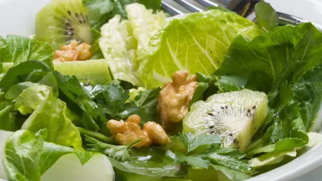 Зеленый салат