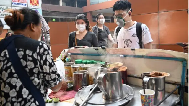 ထိုင်း၊ မီးခိုးမြူ၊ မီးခိုးပြာ