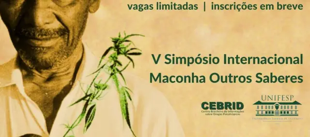 Cartaz do simpósio organizado por Carlini