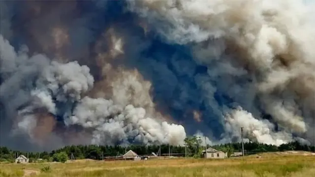 Пожежа на Донбасі