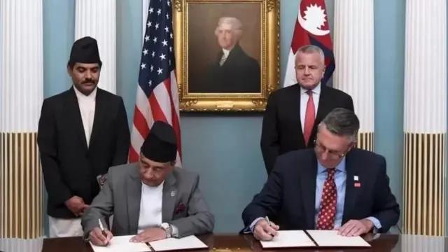 नेपालमा एमसीसी अनुदानबारे विवादहुँदा भारत मौन बसेको थियो