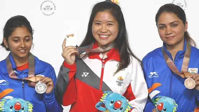 मेहुली घोष और अपूर्वी चंदेला