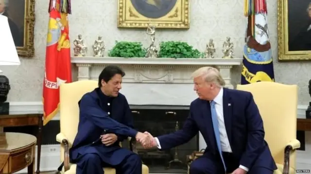 ਇਮਰਾਨ ਖ਼ਾਨ ਅਤੇ ਡੌਨਲਡ ਟਰੰਪ