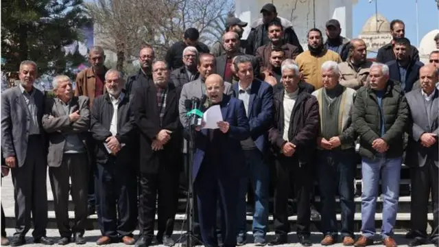 الفصائل الفلسطينية عقدت اعتصاماً في غزة أدانت فيه قمة النقب.