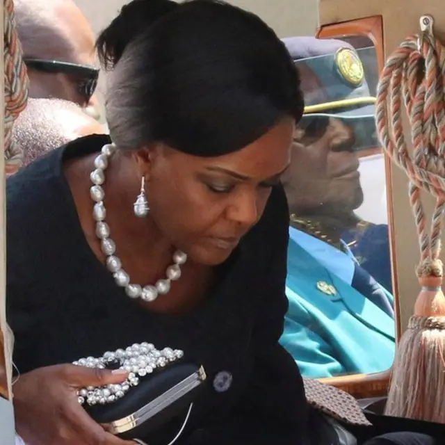 Grace Mugabe.