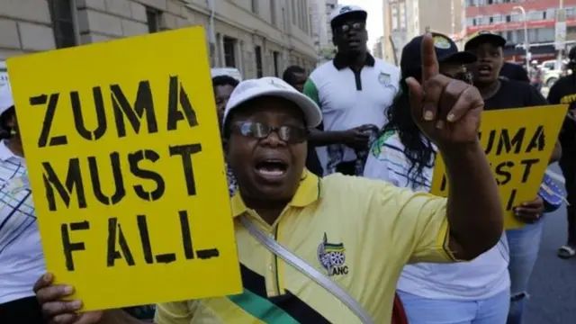 Protesto contra Zuma