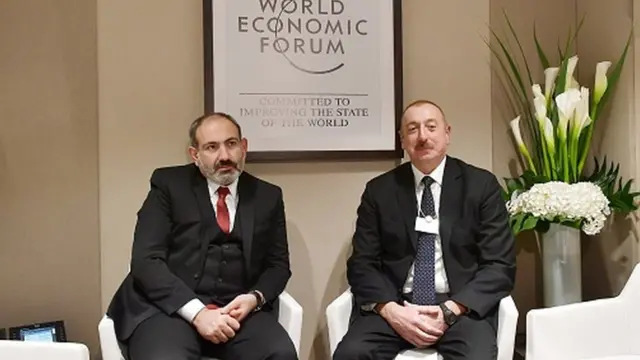 Ilham Əliyevlə Nikol Paşinyan