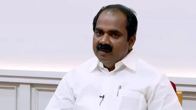 தமிழ்நாடு சுற்றுச்சூழல்துறை அமைச்சர் மெய்யநாதன்