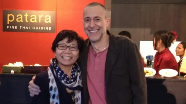 สายพิณฑ์ และเชฟ Michel Roux Jr.