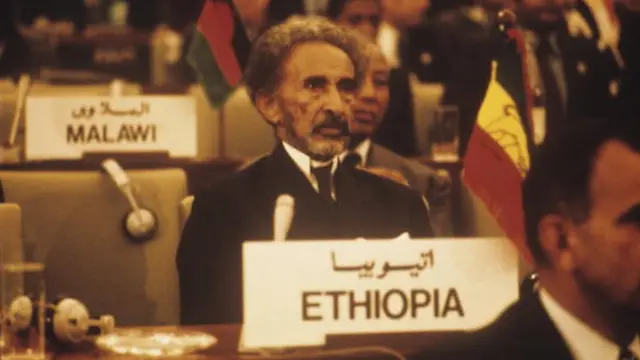 l'empereur d'Éthiopie Hailé Sélassié