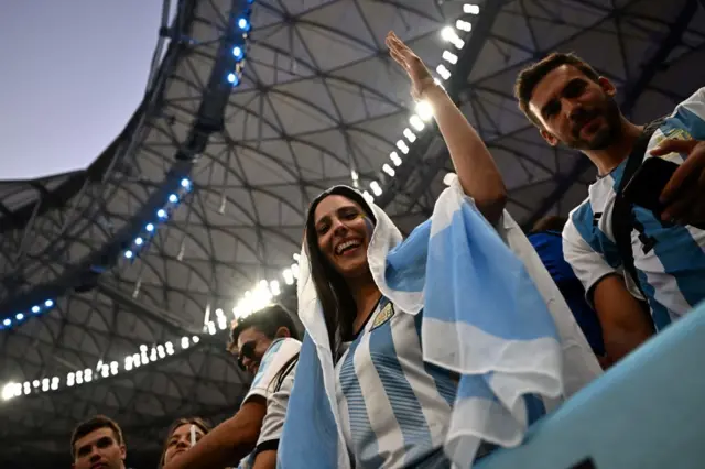 Arjantinli taraftarlar