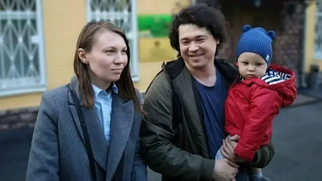 Ольга, Дмитрий и Артемий Проказовы