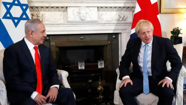 جونسون ونتنياهو