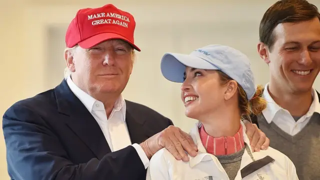 Donald e Ivanka Trump