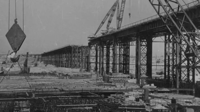 Строительство ГЭС в 1950-е годы