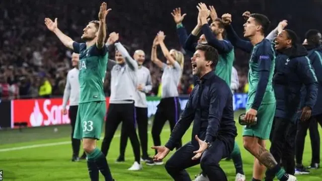 Tottenham igeze ku mukino wa nyuma wa Champions League bwa mbere guhera mu mwaka wa 1984 ubwo yegukanaga igikombe itsinze Anderlecht kuri za penaliti