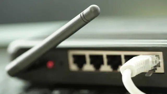 أحد أجهزة الراوتر