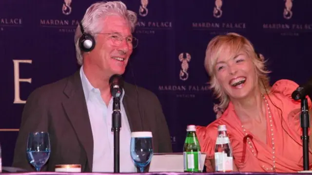 Ричард Гир и Шэрон Стоун