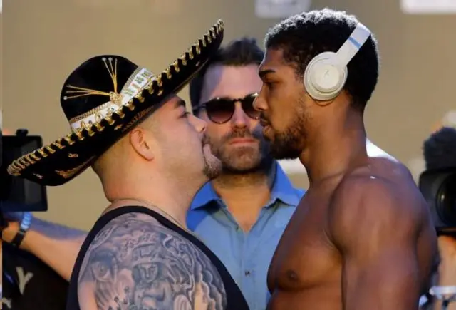 جاشوا و روئیز پیش از دیدار در عربستان