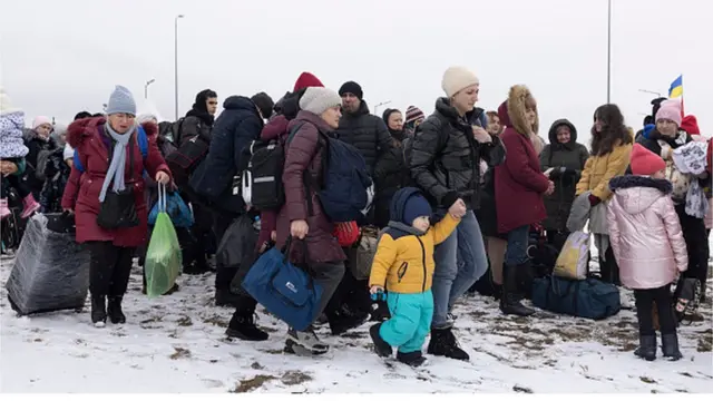 українські біженці