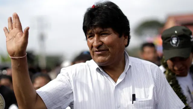 Evo Morales.