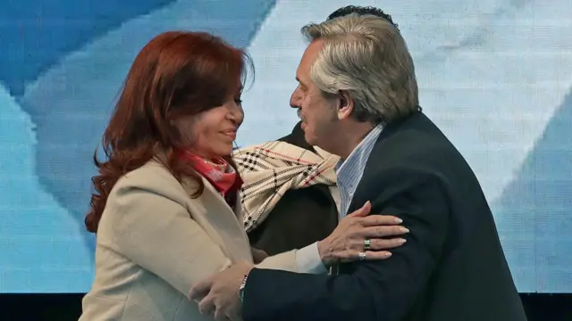 Alberto Fernández y Cristina Fernández de Kirchner