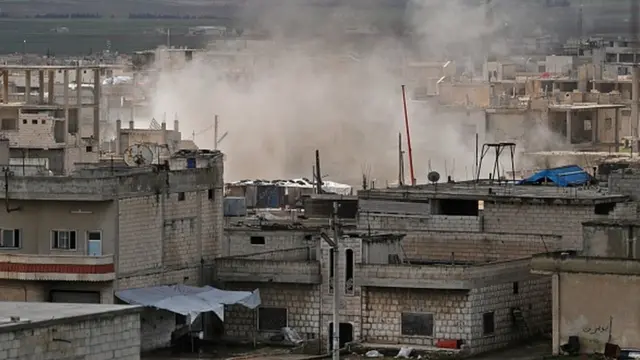 Suriye rejimi İdlib'e yönelik bombardımanı yoğunlaştırdı.