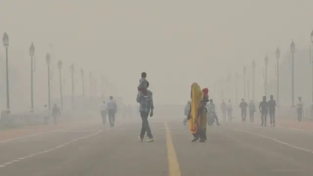 দিল্লিতে বায়ুদূষণ