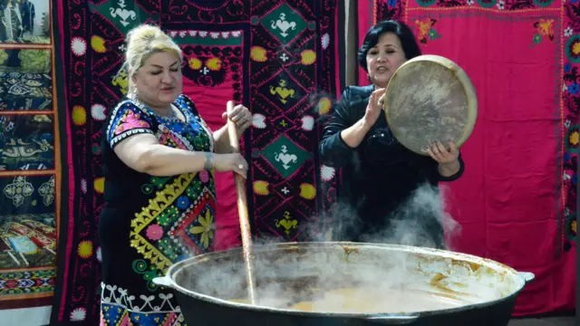 جشن رسمی نوروز در تاجیکستان