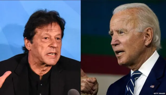 इमरान खान और जो बाइडन