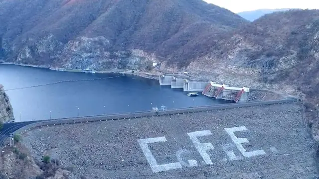 La hidroeléctrica de Infiernillo