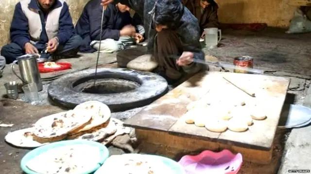 नान की एक दुकान