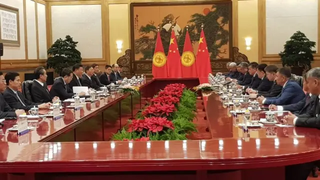 Жээнбековдун Кытайга расмий сапары