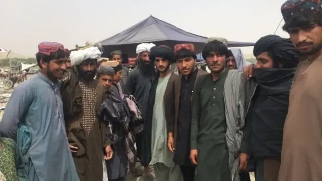 Comerciantes en Musa Qala