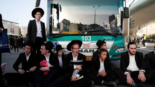 Ортодоксальные евреи в Иерусалиме