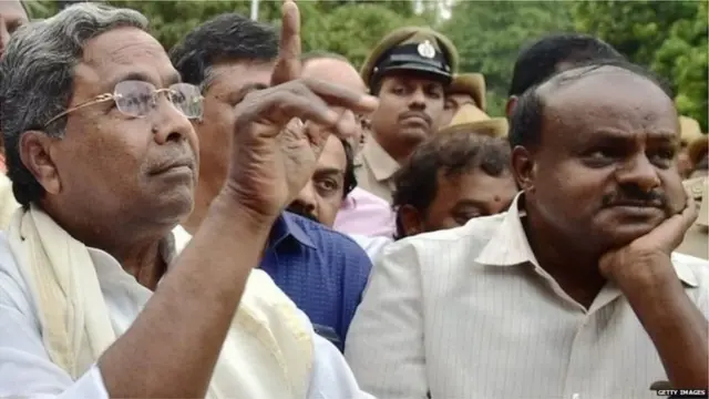 సిద్దరామయ్య , కుమార స్వామి