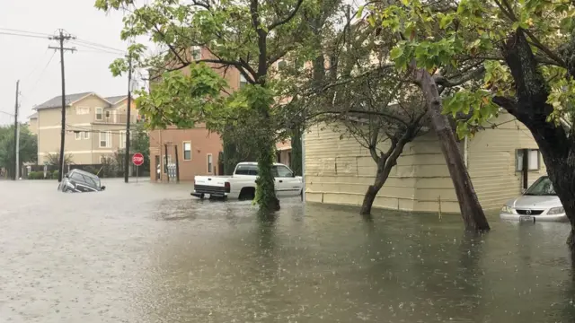 Harvey, Texas, badai,