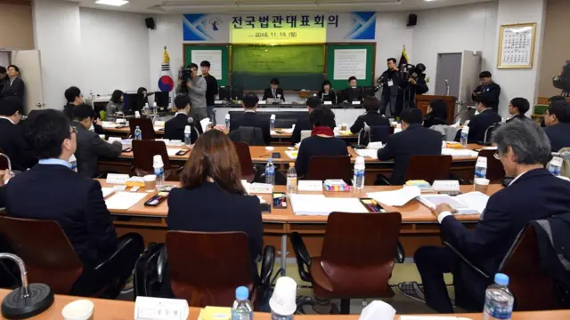 19일 경기 고양시 사법연수원에서 제2차 전국법관대표회의가 열렸다