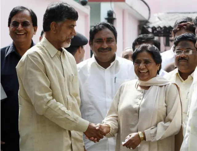 చంద్రబాబు, మాయావతి