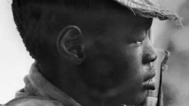 صورة أرشيفية لمقاتل من جنوب السودان