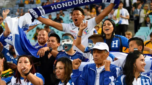 Aficionados hondureños
