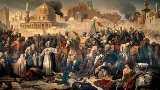 জেরুসালেমের দখল নিচ্ছে ক্রুসেডাররা