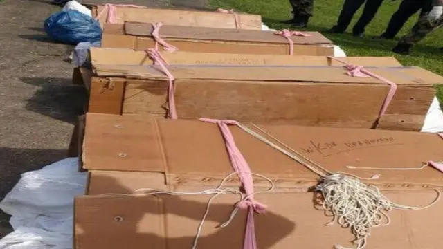 அட்டைப்பெட்டியில் உடல்கள்