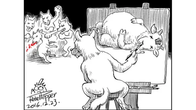 变态辣椒有关雷洋案的漫画