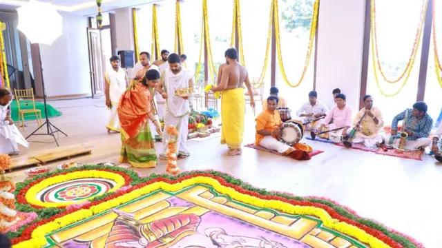 बल्लारी श्रीरामुलु की बेटी रक्षिता की शादी