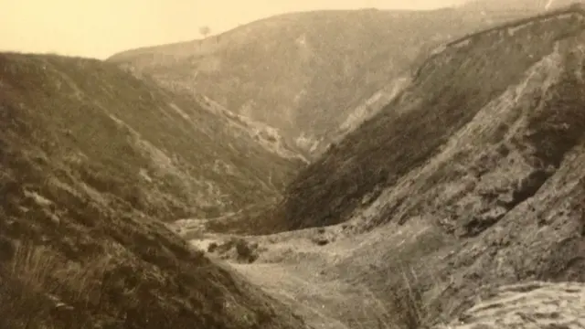 Так виглядав Бабин Яр у 1940-х роках. Галузевий державний архів СБУ, ф. 1, оп. 20, спр. 10, арк. 34, пакет