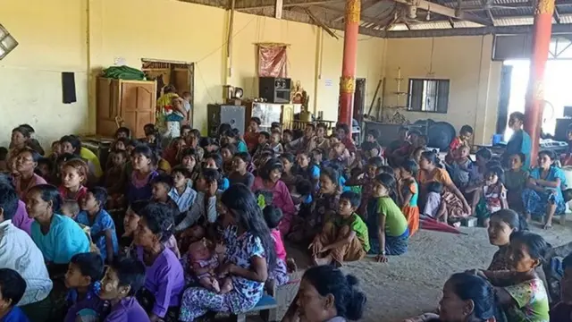 ရသေ့တောင်မြို့နယ်ကနေ မင်းပြားမြို့နယ်ကို ပြောင်းရွှေ့လာတဲ့ စစ်ဘေးရှောင်တစ်ချို့ဟာ စားနပ်ရိက္ခာတွေ အခက်အခဲတွေ့